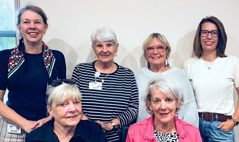 a group of smiling women a group of smiling women